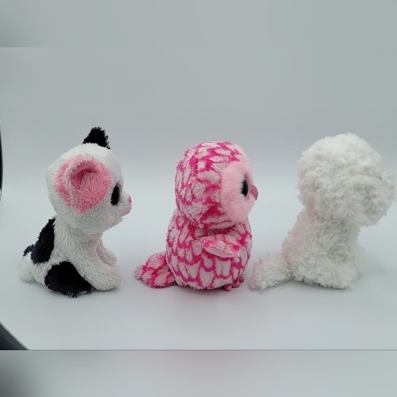 TY Beanie Pinky Pippie Muffin Stuffed Animals Set of 3 #796 - Picture 4 of 10